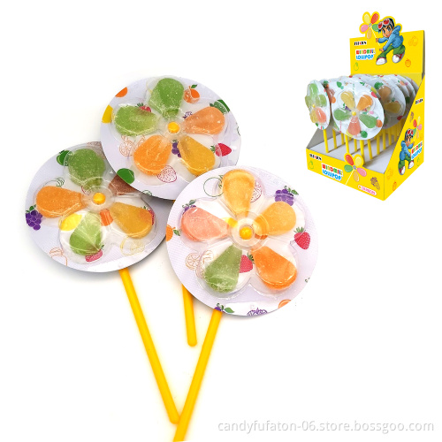 Creative wonderful windmill lollipop toy lollipop candy for children
